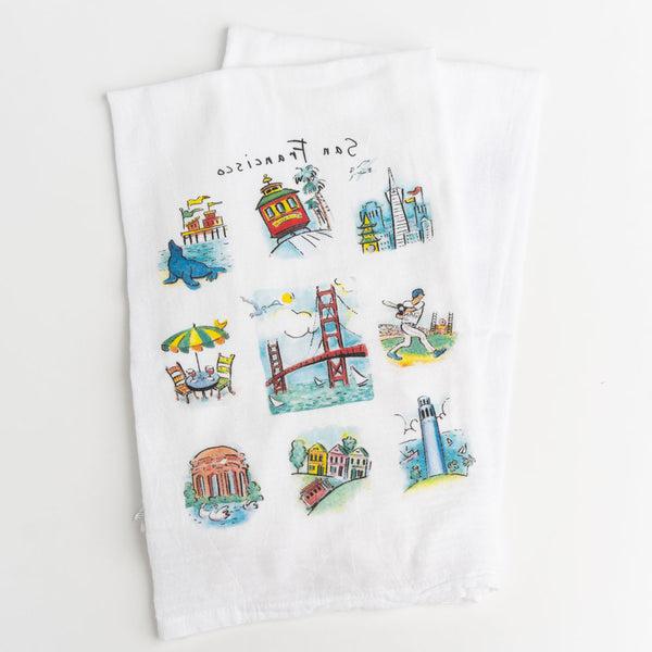 San Francisco Flour Sack Towel